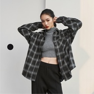 50% Fifty Percent|Checked Long Sleeve Shirt|02561531002