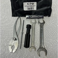 TOOLS SPANAR SET Y80 / TZM / EX5 SPANNER PLUG TOOL SPANAR COMP SET spana