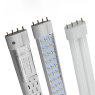 Super Bright 2G11 Flat Four Pin LED Tube Lamp H Tube Horizontal Insert Lamp Adjustable Brightness Re