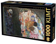 KL10 1000片歐洲進口拼圖 DTO 名畫 Klimt 克林姆 死亡和生命