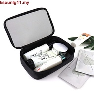 KSOUNLG11 Mesh Cosmetic Bag Outdoor Fashion Nylon Zipper Female Makeup Organizer Toiletry Bag Storag