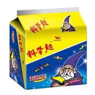 [Jiba]~Taiwan Snacks Uniform Scientific Noodles (5pcs/Pack) (With Powder Pack)|Instant Noodles,