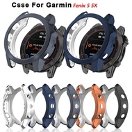 TPU Protector Case For Garmin Fenix 5 5X Cover Smart Watch Soft Silicone Bumper Frame Shell For Feni