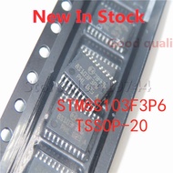 5PCS/LOT 100% Quality STM8S103F3P6 STM8S103 8S103F3P6 SMD TSSOP-20 microcontroller 8-bit New