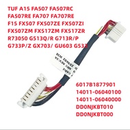 GA402R FA507 FA707RE G513 G733Z G713R/QY/QM/PV Battery Cable Connection Cable