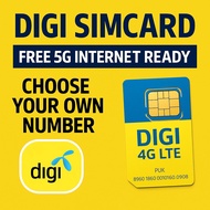 ✅ Unlimited High-Speed Data & Call | Celcom Digi  PREPAID Postpaid 5G XV (30XV / 50XV) SIMCARD SIM C