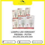 LAMPU LED VERDANT PRISMA WARNA PUTIH 5,20,30,40,50 WATT READY STOCK 