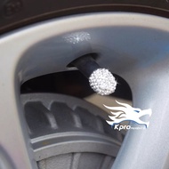 Car wheel valve cover with decorative stones (set of 4 wheels) - High quality Kpro product