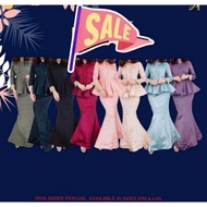 💥CLEARANCE SALE💥DIVA SAREE PEPLUM🔥baju kurung borong dresses murah sale