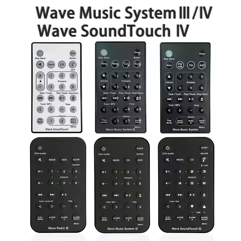 Replacement Remote Control For BOSE Wave Music System SoundTouch Radio CD Player Wave Music System 3