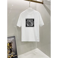 GIVENCHY/GIVENCHY/2026 Classic Round Neck Short-Sleeved T-Shirt Men Women Style Slim-fit Creative Lo