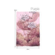 Syal Sifon Motif Aksesoris Wanita Scraf Lembut Selendang Fashion Banyak Motif