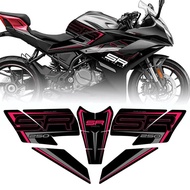 Motorcycle Anti Slip Fuel Oil Tank Pad Side Knee Grip Decal Protector Sticker Pads FOR CFMOTO CF250S