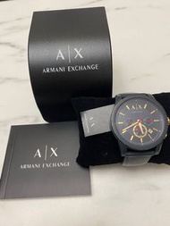 Armani Exchange 三眼時尚計時男腕錶45mm(AX1335) 附購買證明