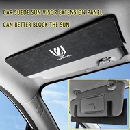 Toyota Alphard Car Suede Sun Visor Extension Paneln Board To Block The Sun Interior Accessories Suit