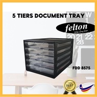 Desk Organizer Drawer Organizer Stationery A4 Drawer 5 Tier Document Drawer File Organizer Desktop O