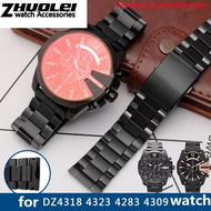 high quality strap For Diesel DZ4318 4323 4283 4309 original style stainless steel watchband male la