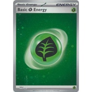 English Pokemon Card Game Basic Grass Energy - SVE001 - Galaxy Holo Scarlet & Violet 151 Singles