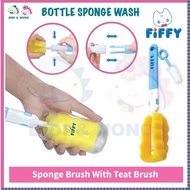 FIFFY MULTI PURPOSE BOTTLE SPONGE BRUSH random colour berus Botol susu