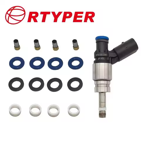 4set GDI Fuel Injector Repair Kits Oring Seal PTFE For JSD7-41A 079036C For AUDI RS4 B7 S6 BE 4.2L G