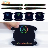 GTIOATO Laser Car Door Handle Film Door Bowl Protector Car Accessories For Mercedes Benz CLA W124 W2