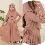 One Set Muslimah Stlan Baby Girl Cute Muslim Children's Clothes Girls' Suits 2 3 4 5 6 7 8 9 10 11 1