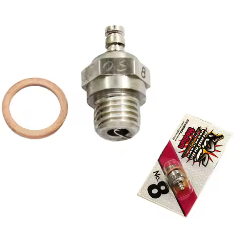 1Pc 2Stroke OS Engine Glow Plug OS8 No.8 O.S. OS8 Plug N Glow Plugs For OS Engine。 High-Performance 