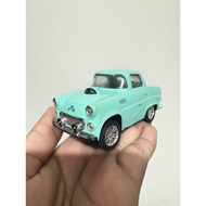 2 seater retro iron diecast car