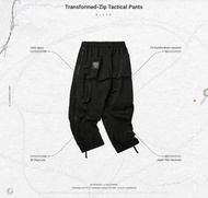 Goopi 3號 Transformed-Zip Tactical Pants - Black Goopi melsign wisdom jks