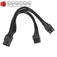 KENTON PSU Extension Cable Graphics Card PCI Express Power Adapter PSU Cable Female to Male Y-Splitter Extention Power Cable