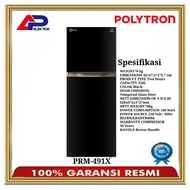 Kulkas Polytron 2Pintu Belleza Big Inverter 350L|PRM-491X