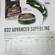 【Sufix】832 Braid Line X8