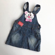 Denim Jumper mouse design for kids(below 2yr old)