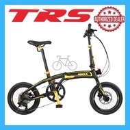 TRS GOMAX VITO 16" BLACKBOX 9 Speed Aluminum Folding Bike / Basikal Lipat / Foldable Bike / Basikal Lipat Aluminum