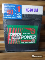 DYNA POWER Car Battery NS40 Low Maintenance Car Battery with Solution