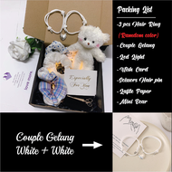 Pasangan Gelang Couple 1set Gelang couple Lovers  Bracelets Adjustable Couple Sister Best friend Mag