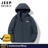 JEEP SPIRIT Outdoor spring couple windbreaker jacket