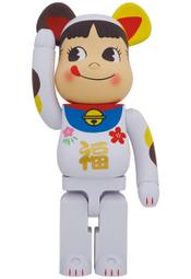 Image.台中逢甲店 BE@RBRICK BEARBRICK 庫柏力克熊 1000% 不二家招財貓奶妹