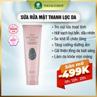 Sữa rửa mặt thanh lọc da The Face Shop Jeju Volcanic Lava Anti Dust Pore Cleansing Foam 140ml