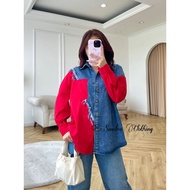 Sandra'c Adelaide shirt denim rawis