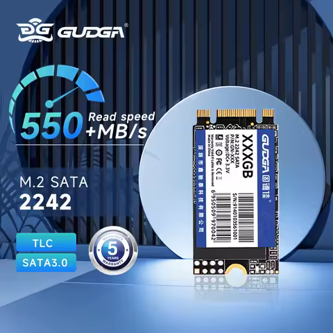 GUDGA NGFF SSD 2242 SATA 128GB 256GB 512GB 1TB M.2 SSD Internal Hard Drive Solid State For Laptop/De