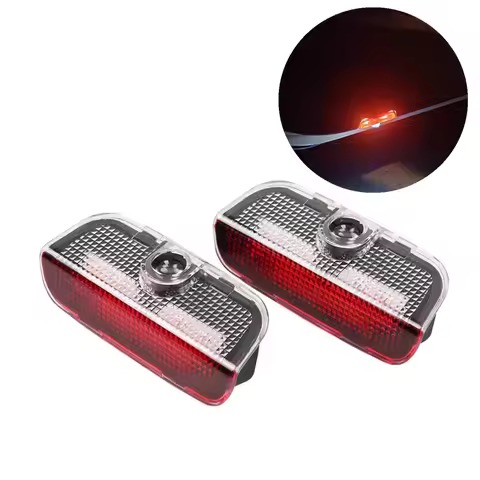 For VW Arteon CC Passat B6 B7 B8 B9 Tiguan MK1 MK2 Scirocco MK3 Touran 5T1 LED Car Welcome Door Ghos