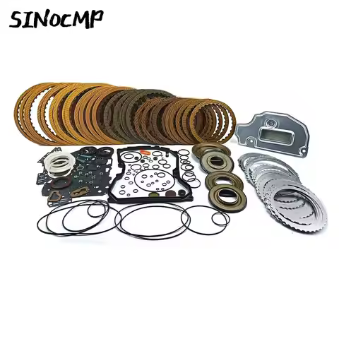 1 Set Transmission Master Rebuild Kit Clutch Disk Piston Filter 09G TF60SN For A3 Jetta Passat Tigua
