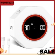 Digital Productivity Timer, Rotating Pomodoro Timer with 1-3-5-15-30-60-90 Min Countdown, for Study 