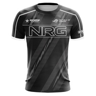 NRG Esports Valorant Team DISTORTION Jersey Men Fans Uniform Game Tee Shirt