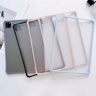 2 in 1 iPad Case For Apple IPAD PRO 12.9 inch 2018 2020 2021 Tablet Shockproof Protection Case Back Matte Transparent