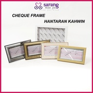 Cheque Frame Hantaran Kahwin Cek Hantaran Replika Cek Mas Kahwin Frame Cek Nikah Tunang Istimewa Exc