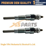 New 2pcs Glow Plug For Kubota Z600 D722 D902 Engine