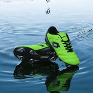 HIJAU Lotto green football boots with iron pull outsole already sewn all around