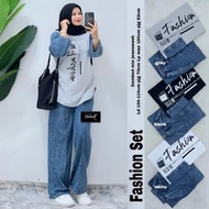 Fashion Set | WOMEN'S SUITS | Oneset Jeans Mix Combed 20s